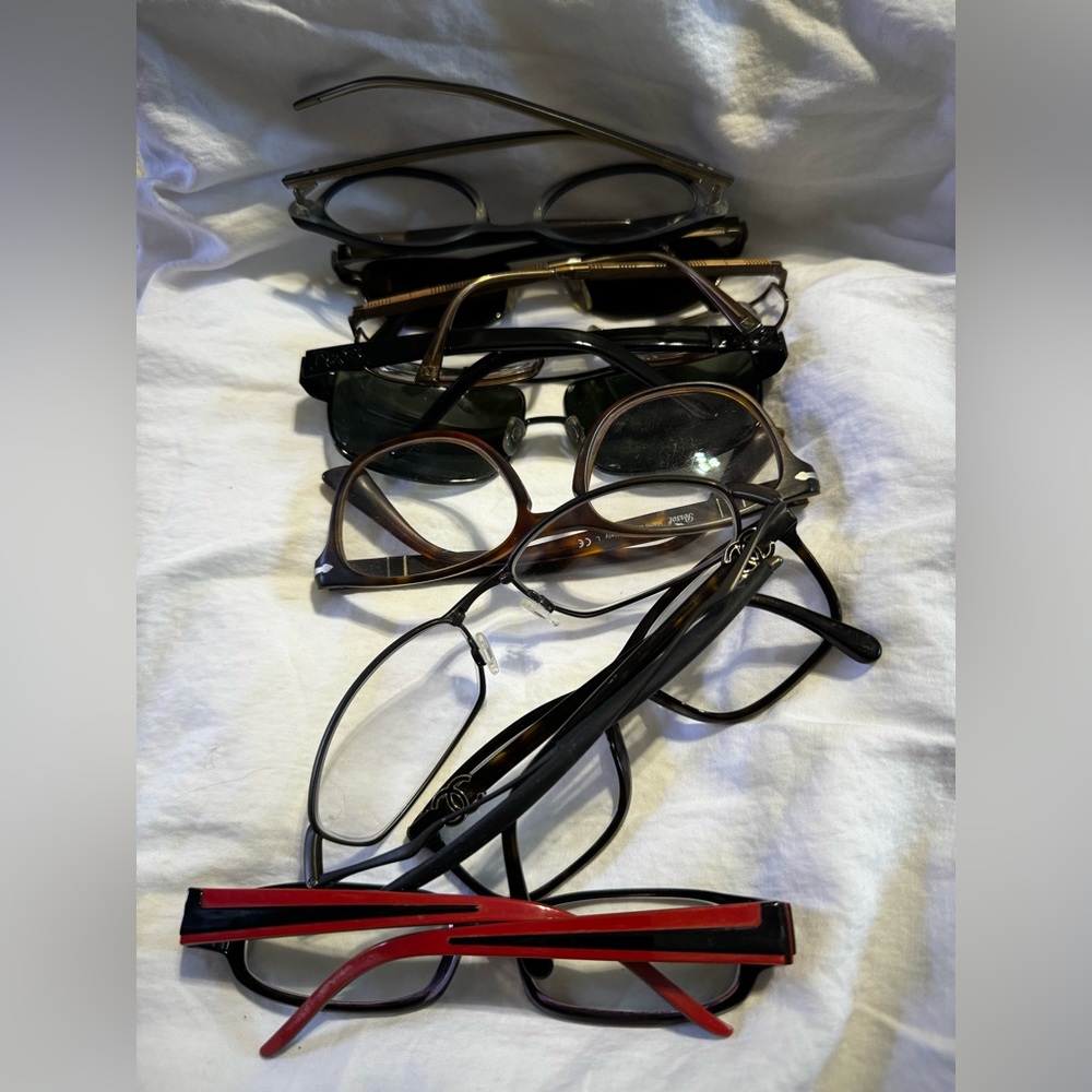 Glasses Lot - Persol Chanel Gotti D&G Gold and Wood Oakley